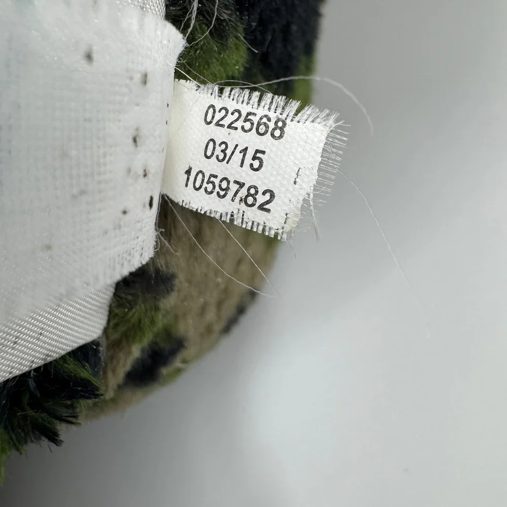 Build-A-Bear Workshop Digital Camo Teddy‎ Bear Green Military with Dog Tag 2015